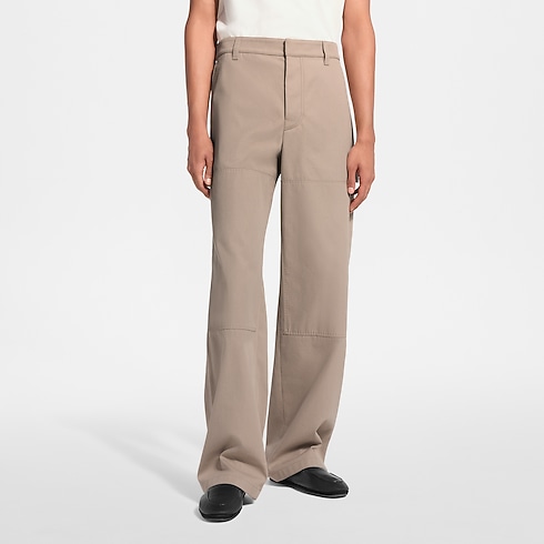 Spodnie Workwear z bawełny i kaszmiru in Mężczyźni's Odzież Odzież collections by Louis Vuitton (Powiększenie produktu)