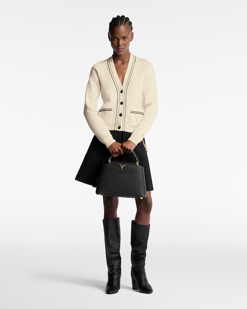 Stripe Accent Cardigan in Women's Ready-to-Wear Knitwear collections by Louis Vuitton
