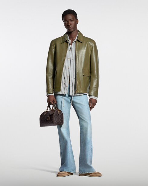 Striped Overshirt in New's For Men The Latest collections by Louis Vuitton