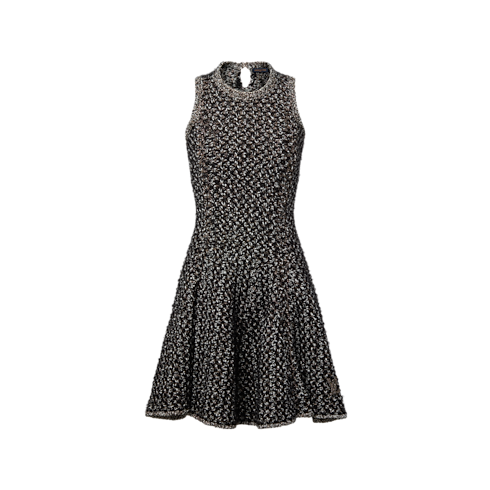 Sukienka Glitter Tweed in Kobiety's Odzież Sukienki collections by Louis Vuitton (Powiększenie produktu)