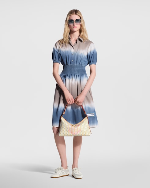 Tie Dye Shirt Dress in Women's Ready-to-Wear Dresses collections by Louis Vuitton
