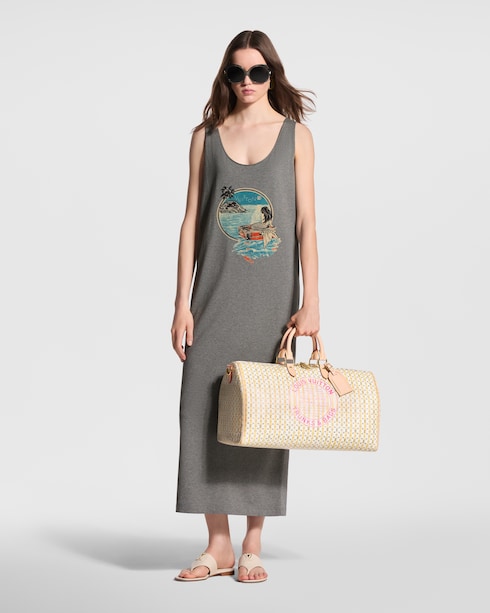Mermaid Print Tank Dress in Women's Ready-to-Wear Dresses collections by Louis Vuitton