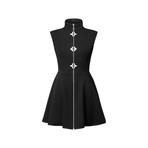 Sukienka Monogram Accent A-Line in Kobiety's Odzież Sukienki collections by Louis Vuitton (Powiększenie produktu)