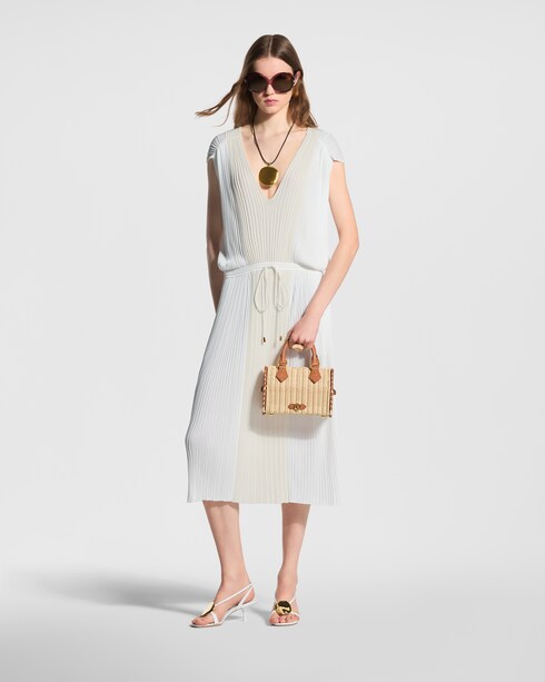 Pleated Drawstring Dress in Women's Ready-to-Wear Dresses collections by Louis Vuitton