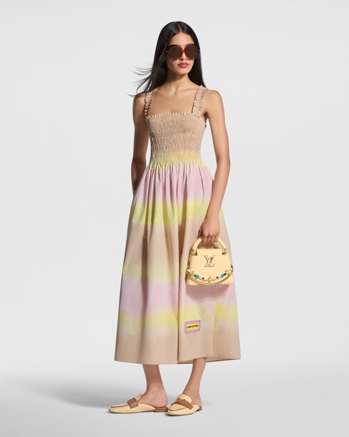 Tie Dye Smocked Dress in Women's Ready-to-Wear Dresses collections by Louis Vuitton