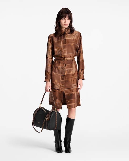 Hemdkleid mit Koffer-Motiv Herren Discontinued Product Obs 10 | LOUIS VUITTON