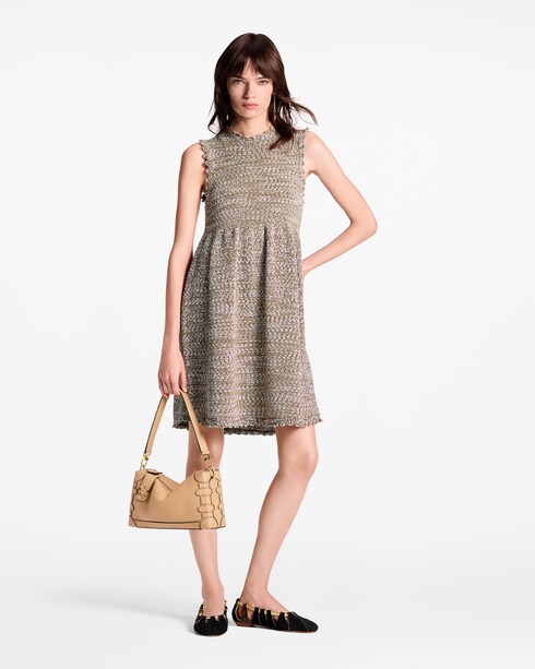 Robe courte en maille effet tweed Homme Discontinued Product Obs 12 | LOUIS VUITTON