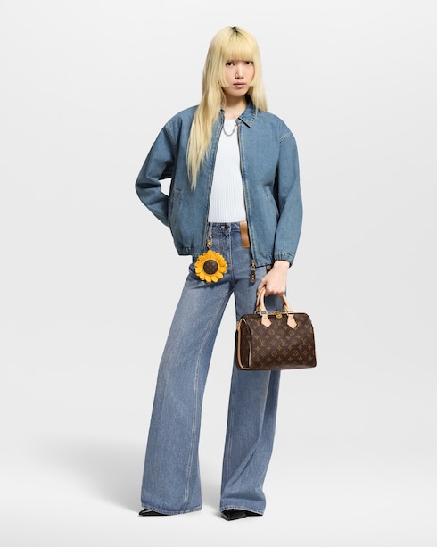 Sunflower Crochet Bag Charm S00 in Women's Accessories Key Holders and Bag Charms collections by Louis Vuitton