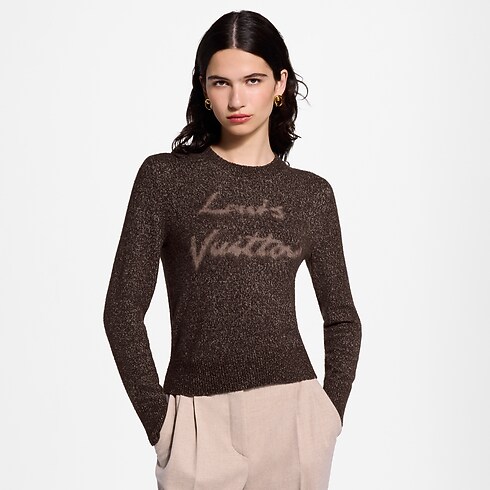 Sweter Cursive Signature in Kobiety's Odzież Dzianiny collections by Louis Vuitton (Powiększenie produktu)