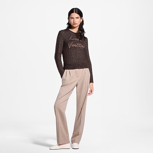 Sweter Cursive Signature in Kobiety's Odzież Dzianiny collections by Louis Vuitton (Powiększenie produktu)