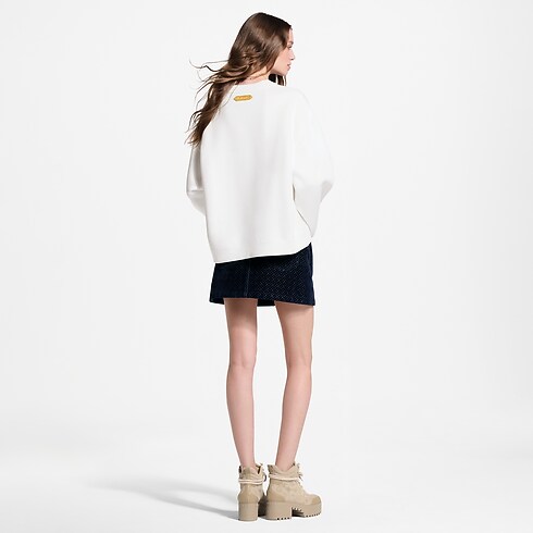 Sweter Flocked Signature in Kobiety's Odzież T-shirty i Bluzy collections by Louis Vuitton (Powiększenie produktu)