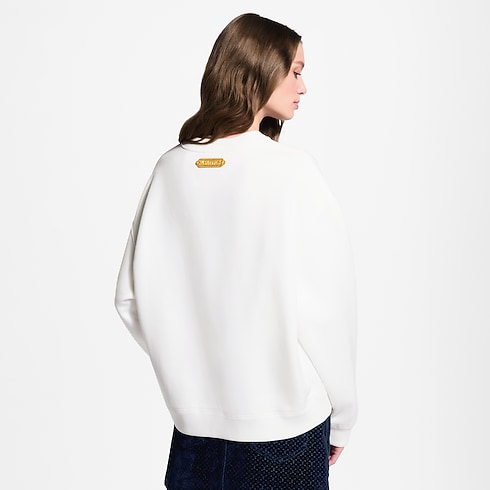 Sweter Flocked Signature in Kobiety's Odzież T-shirty i Bluzy collections by Louis Vuitton (Powiększenie produktu)