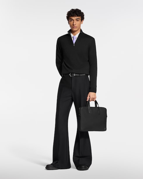 Formal Half-Zip Sweater in New's For Men New Formal collections by Louis Vuitton