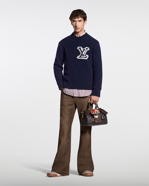 Gifts - LV Intarsia Crewneck Gifts Valentine's Day Gifts for Him } | LOUIS VUITTON