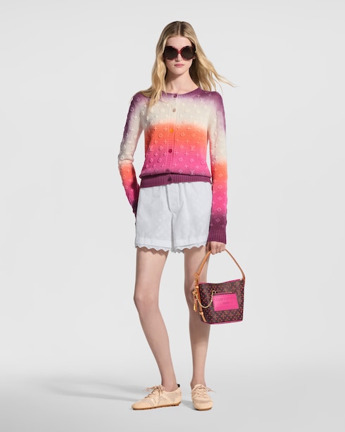 3D Monogram Tie Dye Cardigan in Women's Ready-to-Wear Knitwear collections by Louis Vuitton