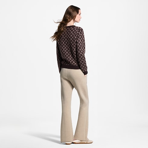 Sweter Szczotkowany Monogram in Kobiety's Odzież Dzianiny collections by Louis Vuitton (Powiększenie produktu)
