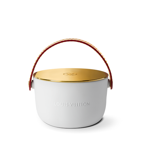 Widok Świeca Feuilles d'Or 220 g z przodu