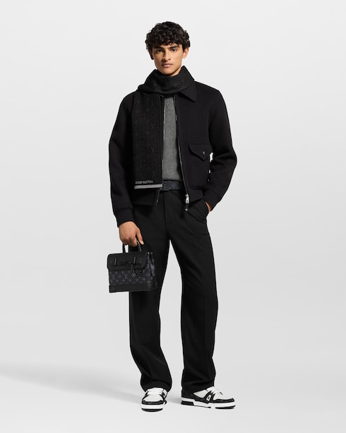 My Monogram Eclipse Scarf S00 in Super Lucky Day's For Him } collections by Louis Vuitton