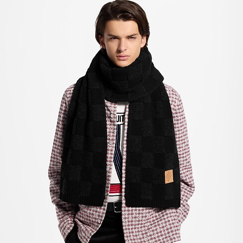 Szalik Damier Cloud S00 in Mężczyźni's Akcesoria Szaliki collections by Louis Vuitton (Powiększenie produktu)