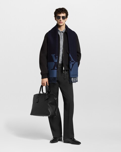 Men - Graphic Dual Scarf S00 Men Accessories Scarves | LOUIS VUITTON