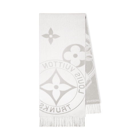 Szalik Lock and Keys Scarf S00 in Kobiety's Akcesoria Szale collections by Louis Vuitton (Powiększenie produktu)