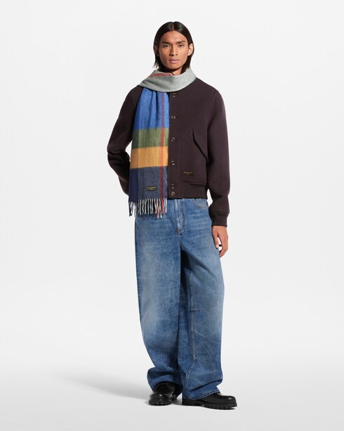 LV Tartan Scarf S00 in Men's Accessories All Accessories collections by Louis Vuitton