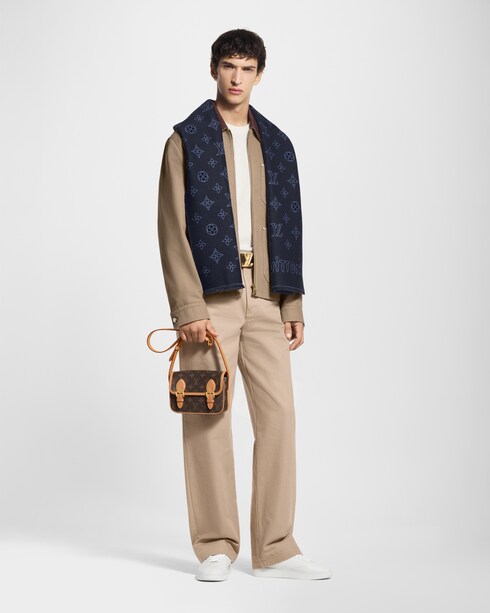 Monogram Blast Scarf S00 in Men's Accessories Scarves collections by Louis Vuitton