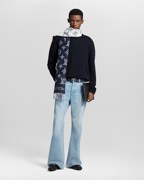 Sciarpa Monogram Shadow S00 Uomo Accessori Sciarpe | LOUIS VUITTON