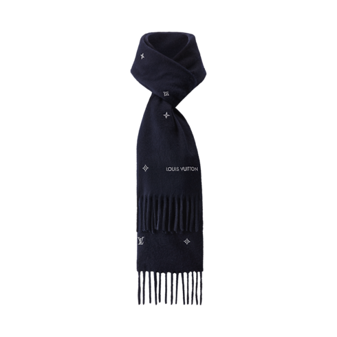 Szalik Monogram Stellar Scarf S00 in Mężczyźni's Akcesoria Wszystkie akcesoria collections by Louis Vuitton (Powiększenie produktu)