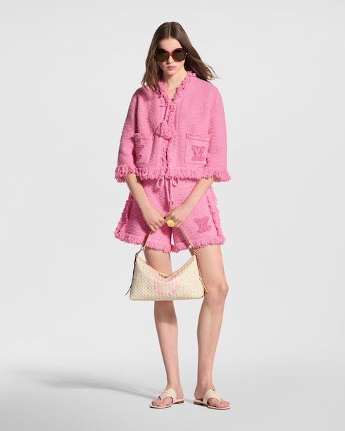 Fringe Hem Toweling Shorts in Women's Ready-to-Wear Skirts and Shorts collections by Louis Vuitton