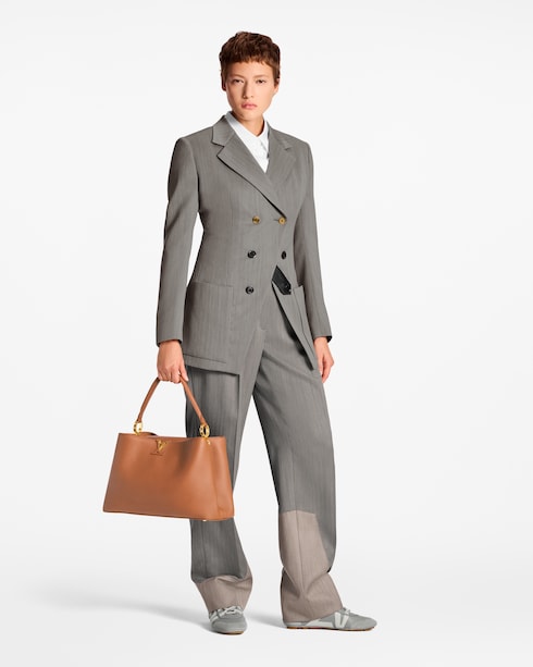 Men - Colour-Blocked Tailored Trousers Men Discontinued Product Obs 10 | LOUIS VUITTON