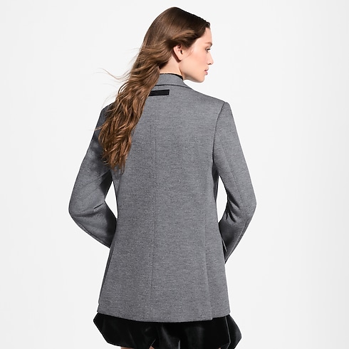 Tailored Flannel Jacket in Kobiety's Odzież Płaszcze i kurtki collections by Louis Vuitton (Powiększenie produktu)
