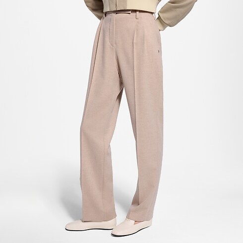 Tailored Flannel Pants in Kobiety's Odzież Spodnie i Szorty collections by Louis Vuitton (Powiększenie produktu)