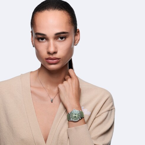 Tambour Spin Time, Automatic, 39.5mm, White gold in Watches's All Watches } collections by Louis Vuitton