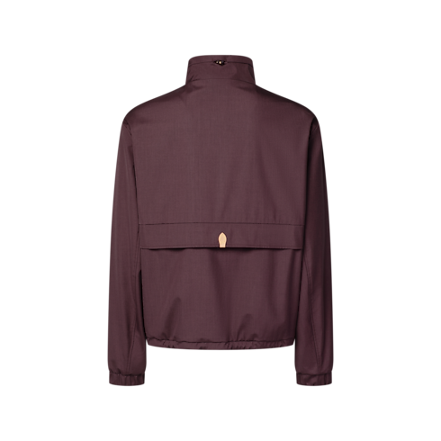 Techniczny anorak z mieszanki wełny i jedwabiu in Mężczyźni's Odzież Odzież collections by Louis Vuitton (Powiększenie produktu)