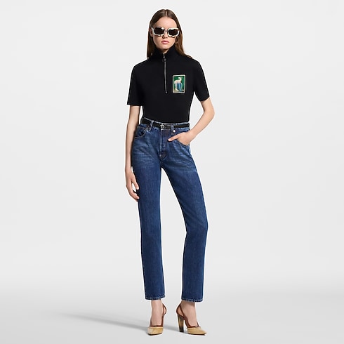 Top Louis Vuitton × Nazar z zapięciem na zamek in Kobiety's Odzież T-shirty i Bluzy collections by Louis Vuitton (Powiększenie produktu)