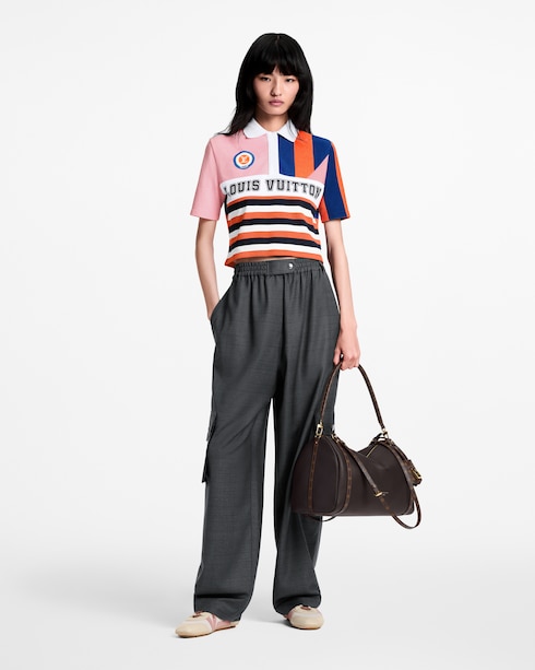 Polo rayé emblématique Femme Prêt-à-porter Hauts | LOUIS VUITTON