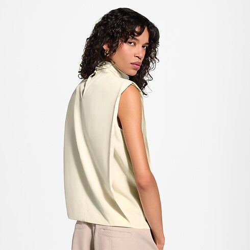 Top z Drapowaniem z Przodu in Kobiety's Odzież Topy i Koszule collections by Louis Vuitton (Powiększenie produktu)