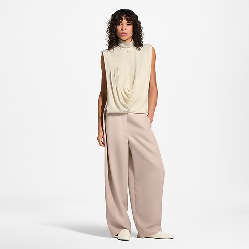 Top z Drapowaniem z Przodu in Kobiety's Odzież Topy i Koszule collections by Louis Vuitton (Powiększenie produktu)