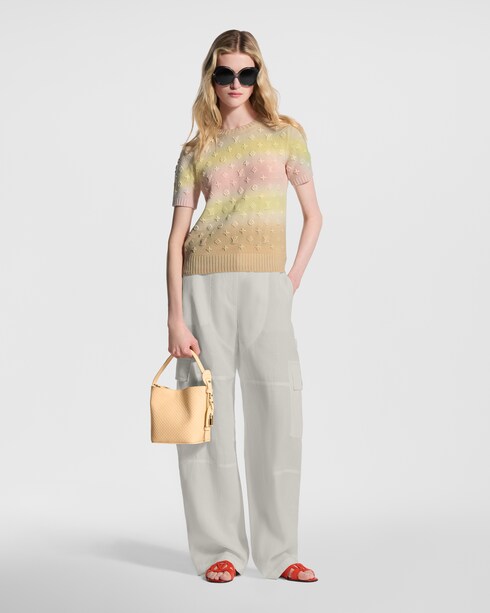 3D Monogram Tie Dye Knit Top in Women's Ready-to-Wear Tops collections by Louis Vuitton