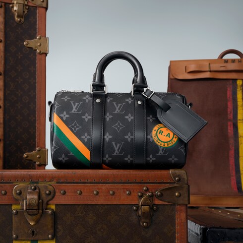 Torba Keepall Bandoulière 25 Monogram Eclipse in Prezenty i personalizacja's Family Month Gift Guide } collections by Louis Vuitton