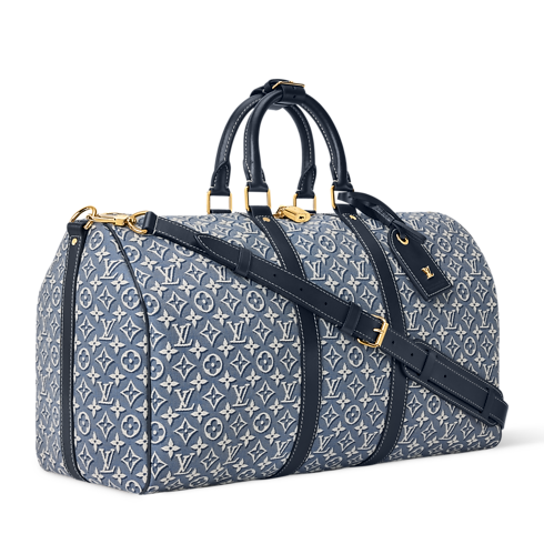 Torba Keepall Bandoulière 45 Inne płótno Monogram in Kufry, Podróże i Dom's Torby podróżne i Walizki na kółkach Torby podróżne collections by Louis Vuitton (Powiększenie produktu)