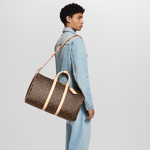 Widok Torba Keepall Bandoulière 45 Mon Monogram na sylwetce