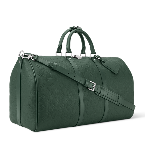Torba Keepall Bandoulière 50 Taurillon Monogram in Mężczyźni's Podróże Torby podróżne collections by Louis Vuitton (Powiększenie produktu)