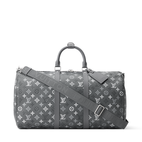 Torba Keepall Bandoulière 50 Monogram Shadow in Kufry i Podróże's Torby Podróżne Wszystkie Torby Podróżne collections by Louis Vuitton (Powiększenie produktu)