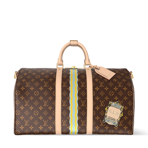 Widok Torba Keepall Bandoulière 50 Mon Monogram z przodu