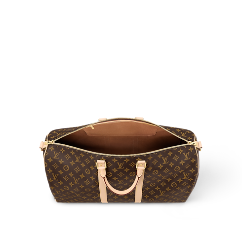 Widok wnętrza Torba Keepall Bandoulière 55 Mon Monogram