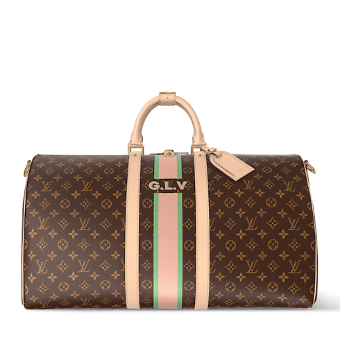 Widok Torba Keepall Bandoulière 55 Mon Monogram z przodu