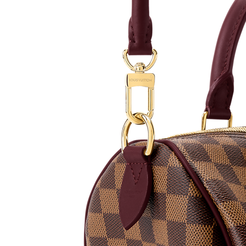 Torba Low Key Speedy 25 Soft Płótno Damier Ebene in Kobiety's Torebki Torebki collections by Louis Vuitton (Powiększenie produktu)