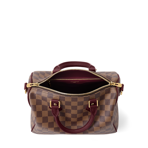 Torba Low Key Speedy 25 Soft Płótno Damier Ebene in Kobiety's Torebki Torebki collections by Louis Vuitton (Powiększenie produktu)